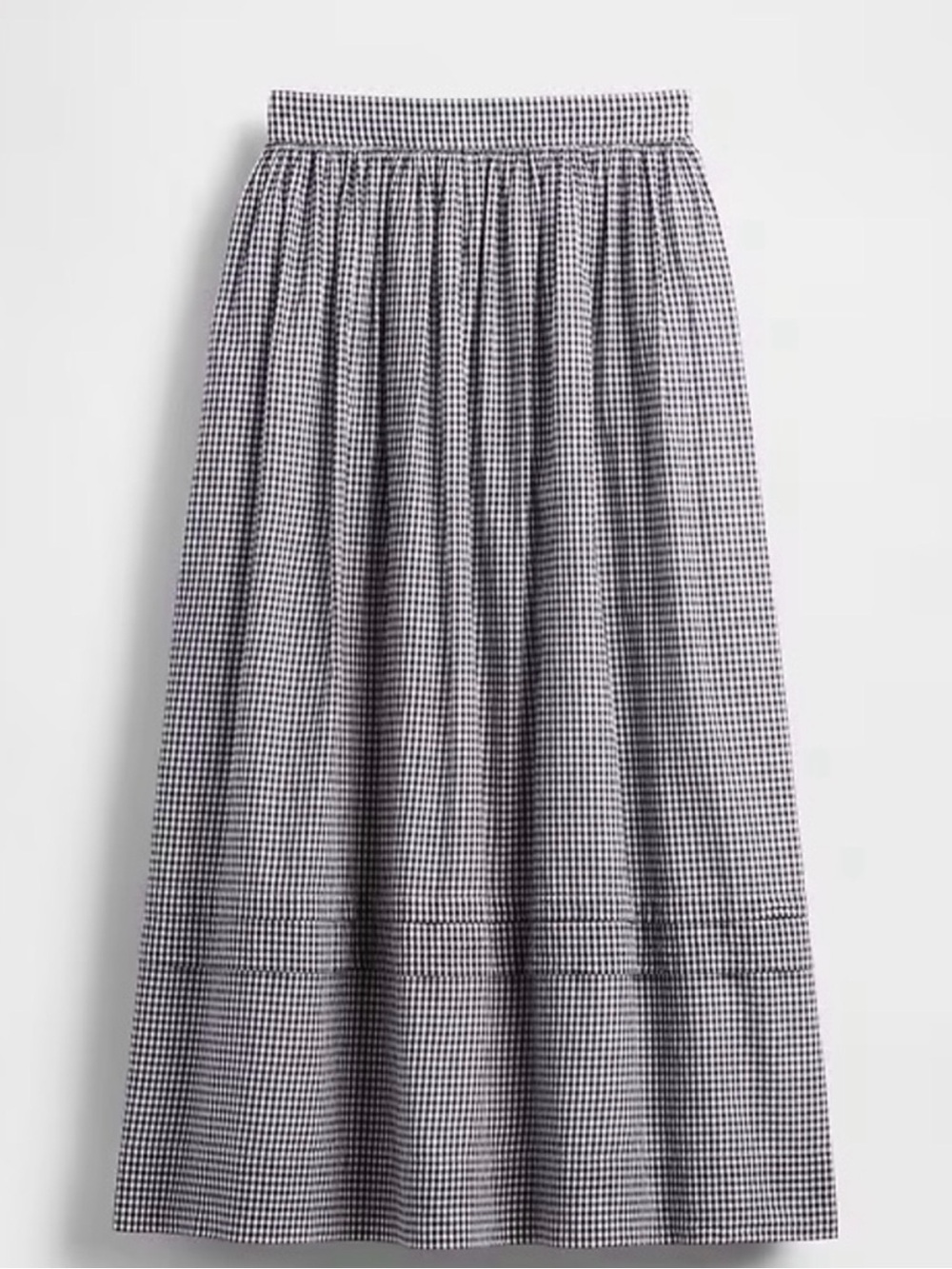 NEVER WORN GAP x Doen Midi Skirt (Gingham) - Picture 3 of 5
